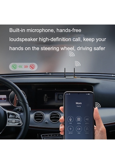 Sones X600 Csr Kayıpsız Bluetooth Alıcısı Aux Ses Bluetooth Adaptörü Hıfı5.0 Araç Ses Adaptörü