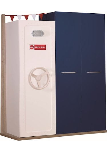 Meltem Kids Pacific Çocuk Odası Üç Kapılı Dolap