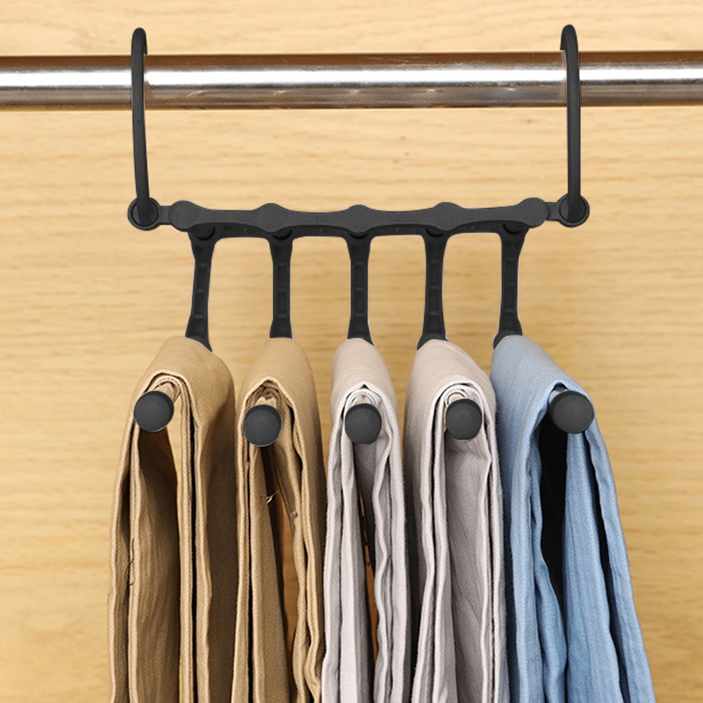 Moveevo Stoksel Paslanmaz Çelik 5 Katlı Çekilebilir Pantolon Asıcı, Kayma Engeli, 360 Derece Döner Kanca, 2 Adet Siyah Ev Giyim Organizatörü Siyah Moveevo Stoksel Paslanmaz Çelik 5 Katlı Çekilebilir Pantolon Asıcı, Kayma Engeli, 360 Derece Döner Kanca, 2 Adet Siyah Ev Giyim Organizatörü Siyah