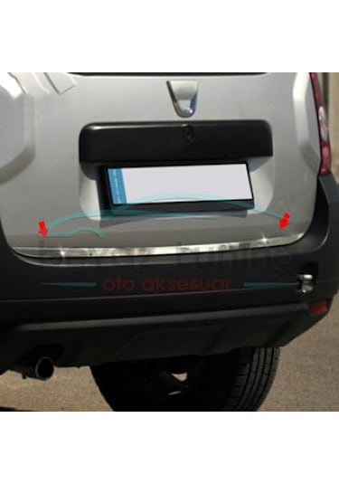 Dacia Duster Bagaj Alt Çıtası Kromu Nikelajı