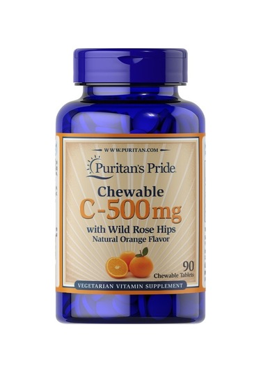 Puritan's Pride Vitamin C 500 Mg With Rose Hips 90 Tablet