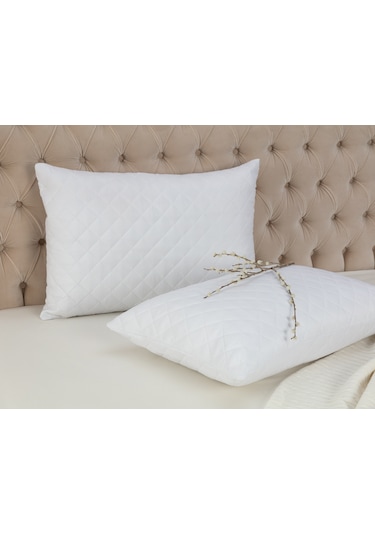 Madame Coco Raison 2 Li Kapitoneli Yastık Alezi 1kysal002050 X 70 Cm-beyaz