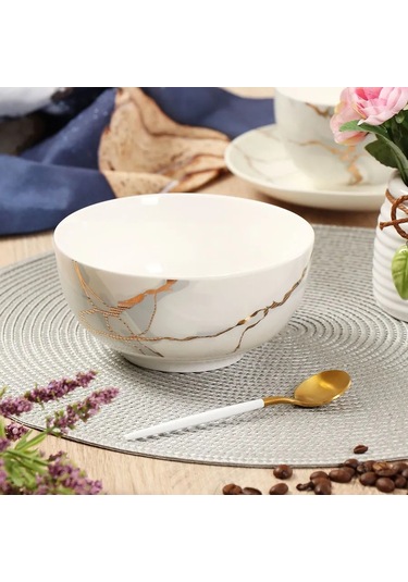 Daniks Seramik Salata Kasesi, 0.55 Lt 194973104 Beyaz