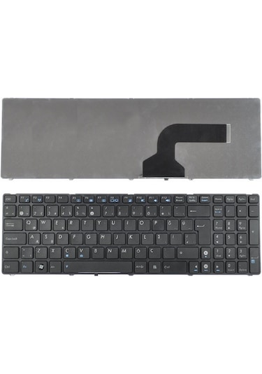 Asus Uyumlu K53S K53SC K53SD K53SD-DS51 Notebook Klavyesi - Çerçeveli (S