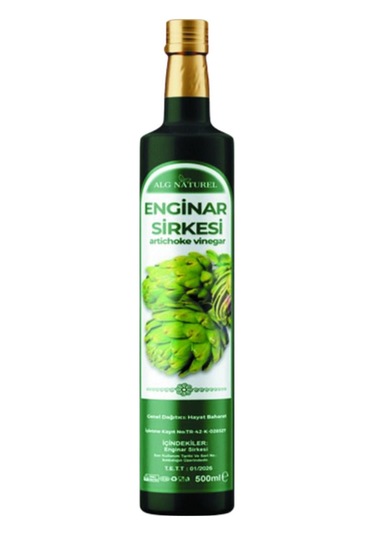 Alg Natural Enginar Sirkesi 500 ML