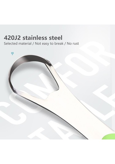 Paslanmaz Çelik Dil Kazıyıcı Temizleyici