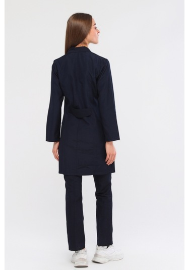 Uniprom Kadın İş Önlüğü Temizlik Görevlisi Hademe Aşçı Stajyer Lacivert