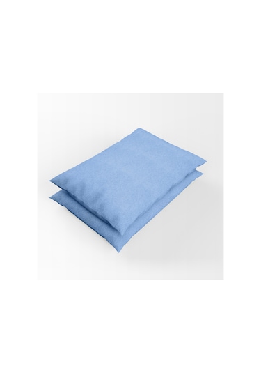 Hazal Kapaklı Yastık Kılıfı 50x70 cm 2 Adet Mavi
