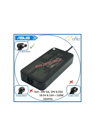Asus Fx553ve-dm452t Notebook Adaptörü, Şarj Aleti Cihazı 120w