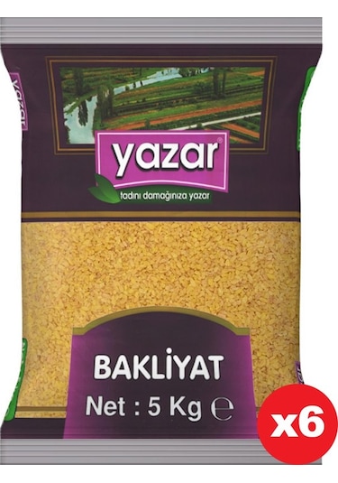 Yazar Pilavlık Bulgur 6 x 5 KG