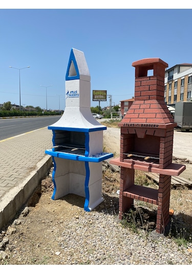 Atlas Hafif Beton Barbekü Pratik Kurulum