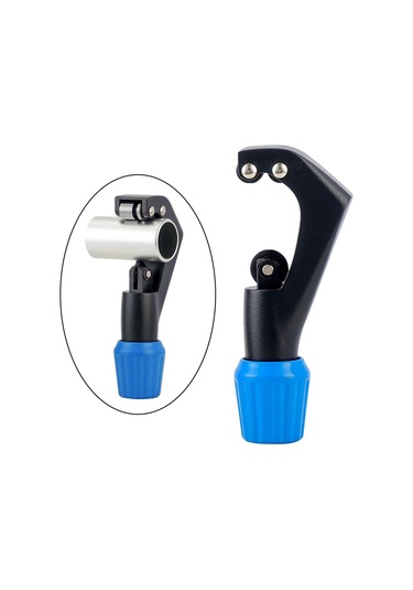 Suntek Bisiklet Ön Çatal Tüp Kesici Çelik Bisiklet Kafa Siyah