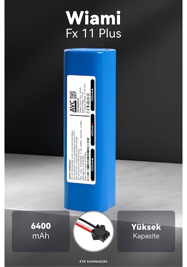 Wiami Fx 11 Plus 6400mah Robot Süpürge Bataryası K.k