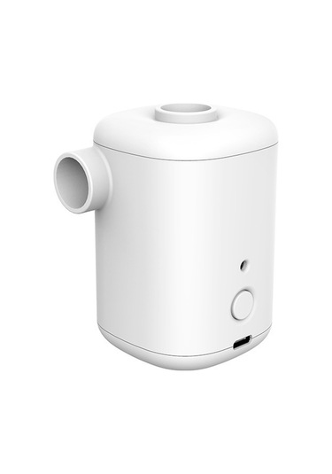Lemestar Ev Ve Dışarı Kullanıma Uygun Kablosuz Mini Hızlı Şişirme-çıkarma Pompası, 4 Farklı Uçlu, Abs Malzeme, 1500mah Pil, Su Geçirmez, Beyaz