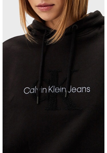Calvin Klein Bayan Sweat J20j224170 Beh Siyah Siyah
