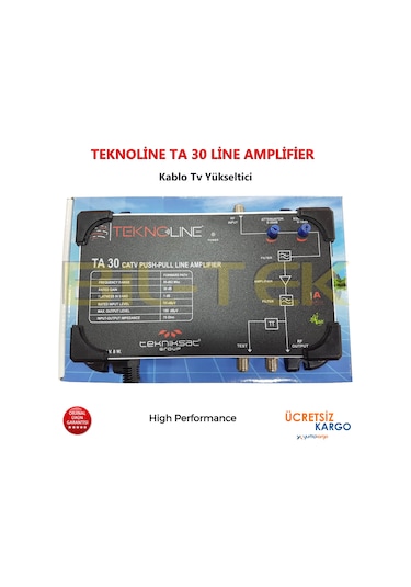 Teknoline Ta-30 Amplifier - Kablo Tv Sinyal Yükseltici