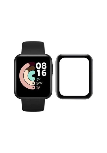 Xiaomi Redmi Watch 2 Lite Ekran Koruyucu 3D Kavisli Full Kaplama