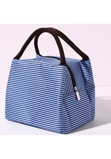 Mavi Kadın Erkek İçin Öğle Yemeği Çantaları Öğle Yemeği İçin Yalıtımlı Öğle Yemeği Kutusu Mavi