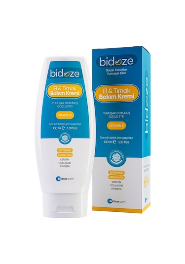 Bidoze El Ve Tırnak Bakım Kremi 100 ML