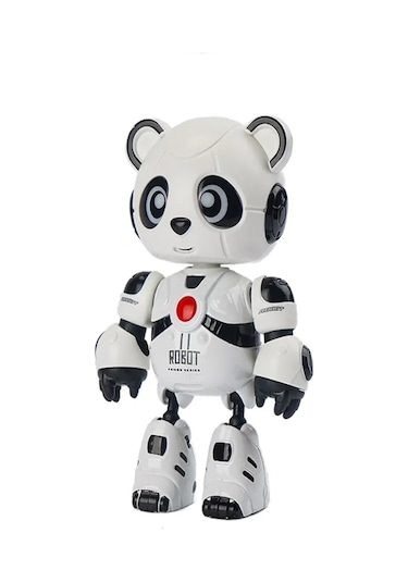 Sevimli Robot Panda Ilk Oyun Arkadaşım Sesli Işıklı Konuşan Ses T