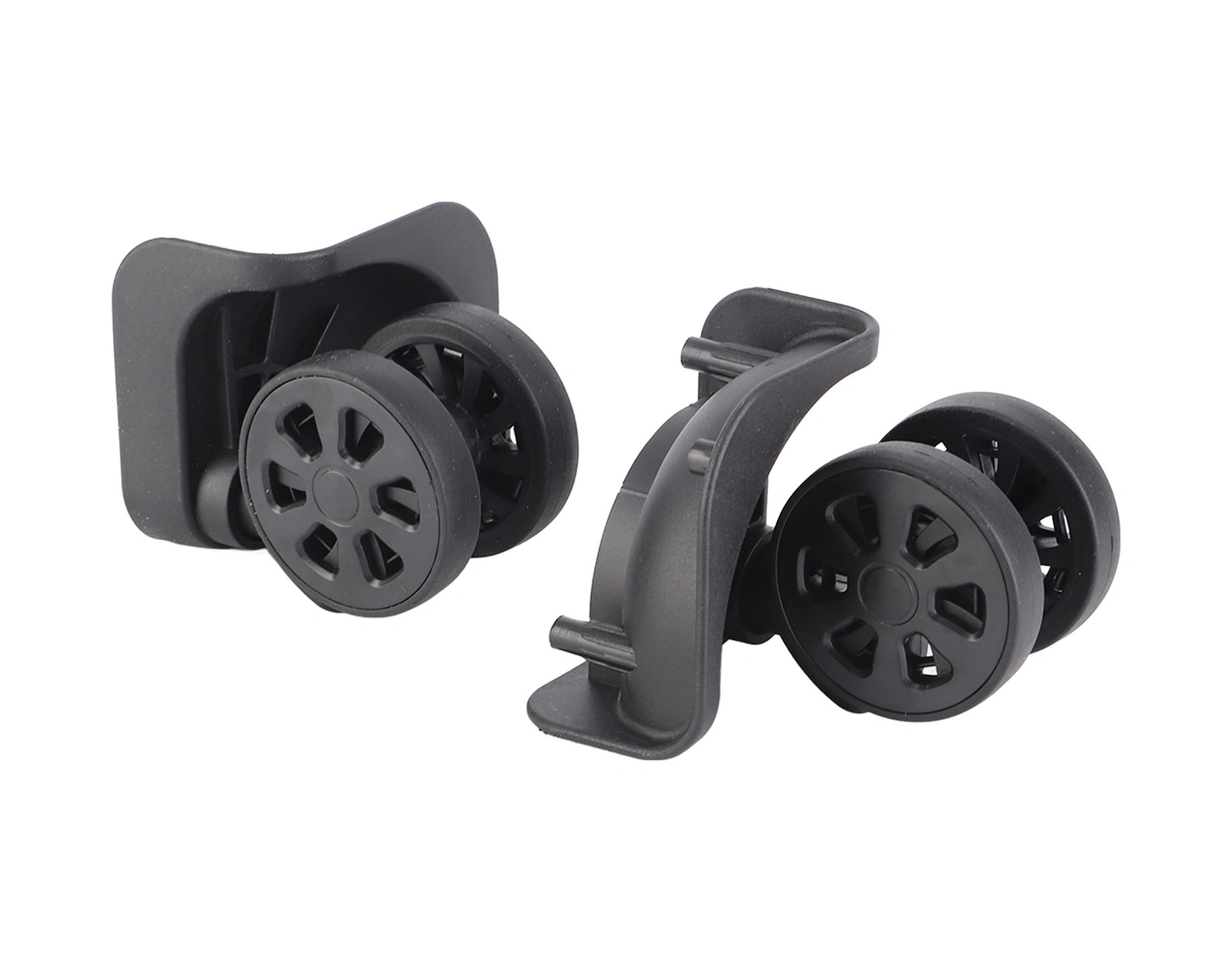 Vkemall Nylon材质 2 Adet Çanta Tekerleği - Evrensel Rotatif, Sesiz, Dayanıklı - Bagaj Tamiri Aksesuarı A76