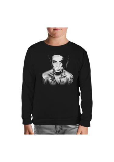Black Veil Brides - Andy Siyah Çocuk Sweatshirt Siyah