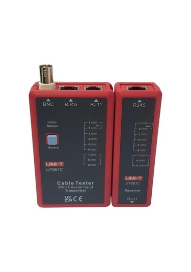 UNIT UT681C CAT5-CAT6-CAT7 Network Kablo Test Cihazı