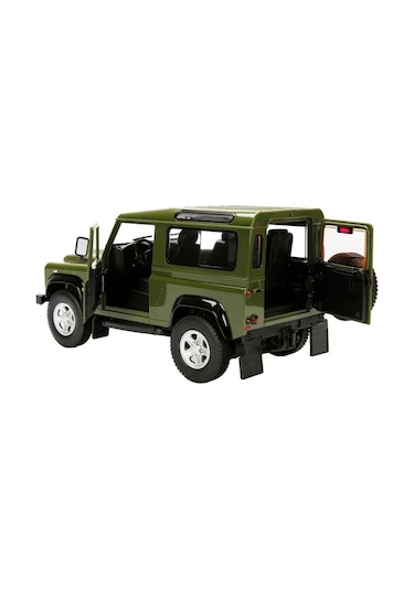 Rastar 1:14 Land Rover Defender Uzaktan Kumandalı Araba - Yeşil Standart Yeşil