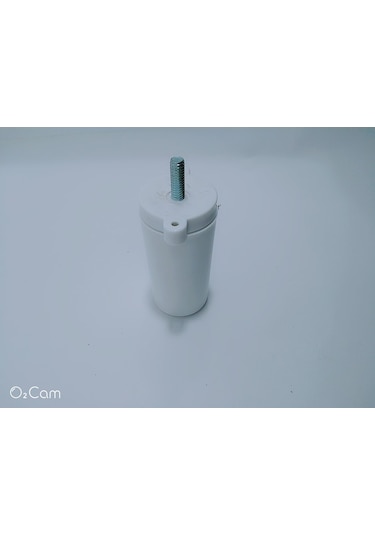 Serrahırdavat 10X15 Cm Baza Ayağı Orta Ayak Ayarlanır Beyaz-Siyah-Kahve