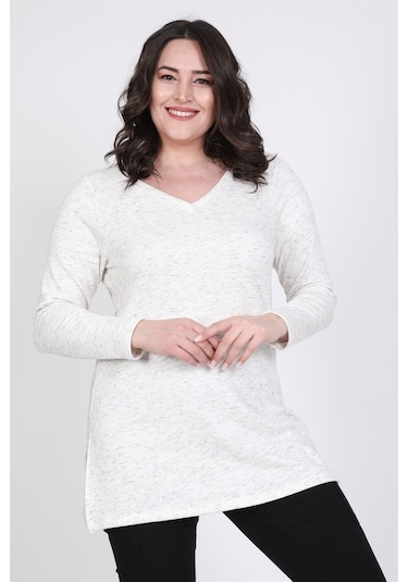 V Yaka Yumoş Tunik (532255664)