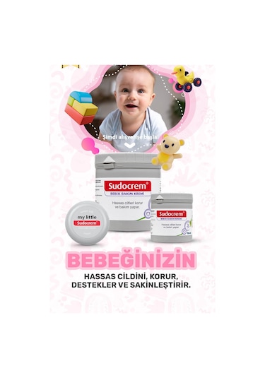 Sudocrem Bebek Bakım Kremi 125 Gr - Teva 4 Adet
