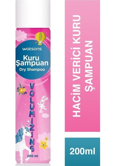 Watsons Hacim Verici Kuru Şampuan 3 x 200 ML