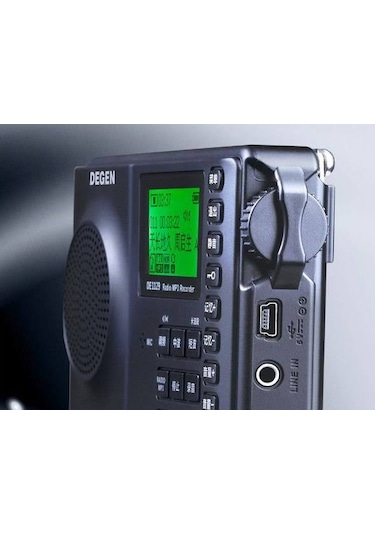 Degen DE1129 Fm Stereo/am/sw Dsp Ats 4 GB Mp3 Çalar Dijital Radyo