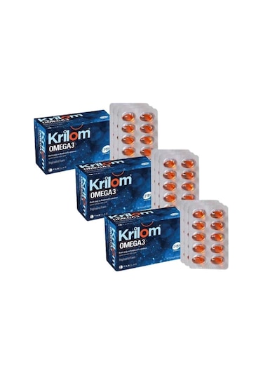 Krilom Omega3 50 Yumuşak Kapsül 3 Al 2 Öde 8680133002083