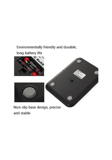 Sones Küçük Mutfak Gıda Ölçeği Paslanmaz Çelik Elektronik Mutfak Ölçeği 10kg/1g