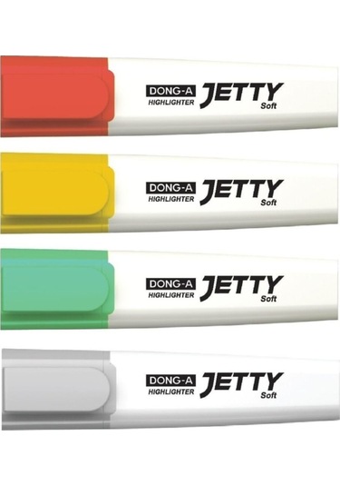 Pastel Renkler Fosforlu Kalem Jetty 4 Renk Turkuaz