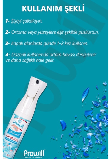 Airbiotics Probiyotikli Mikro Flora Dengeleyici Sprey 300ml + 1l Set