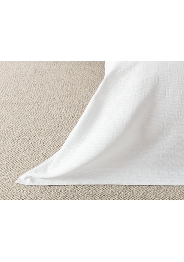 Anais King Size %100 Pamuk Pike - Beyaz 8684427222799 Beyaz