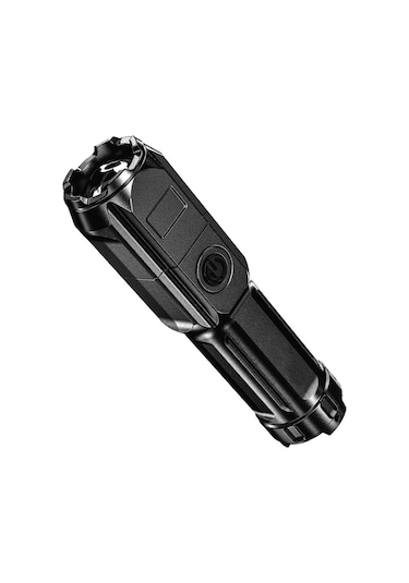 Sones Sılıng Shark 622a Teleskopik Odaklamalı Üç Vitesli Parlak Led El Feneri Gri