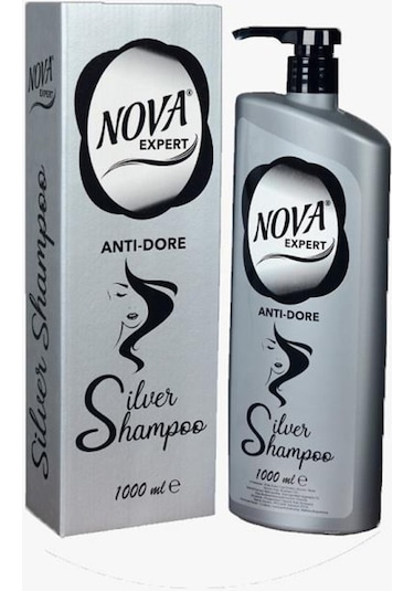 Nova Expert Silver Mor Şampuan 1 L