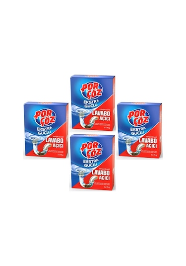 Granül Lavabo Açıcı X 4 Adet