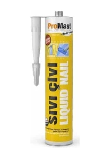 310 Ml Promast Pma 585 Clear Bond Sıvı Çivi Açık Sarı