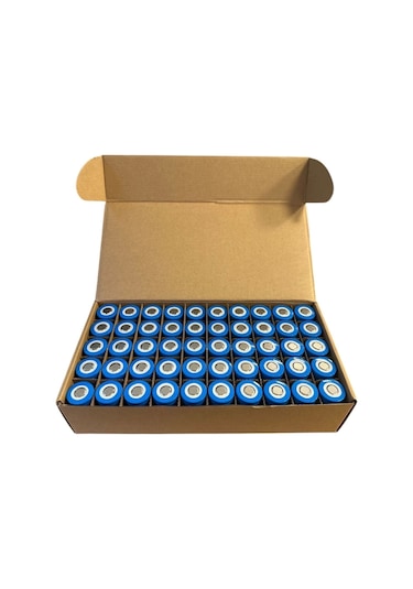 50 Adet 32700 Pil Lifepo4 3.2v 6000 Mah 3c Ifr32700 Mavi