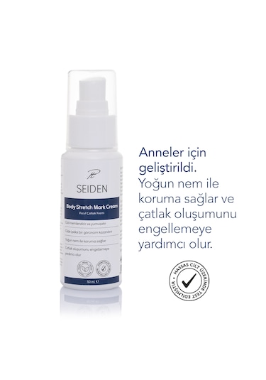 Seiden Vücut Çatlak Kremi 50 ML