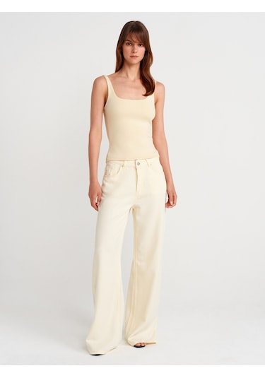 Dilvin 21057 Askılı Atlet-açık Sarı Açık Sarı