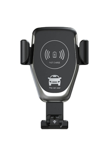 Monyee Siyah Oto Telefon Tutucu 10w Hızlı Kablosuz Şarj Cihazı - Otomatik Kilitleme, 4.0-6.5 İnç Telefon Desteği, Güvenlik Korumaları