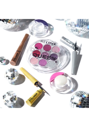 Revolution Dancing Queen Glitter Ball Liquid Highlighter Champagne Vibes