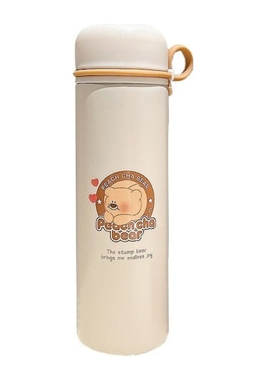 Kızlar Için Sevimli Ve Kompakt Taşınabilir Cep Su Bardağı 0ucdsu Beyaz