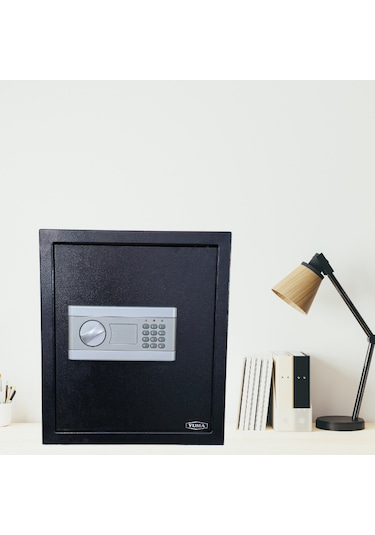 Yuma Ym-801-xl Elektronik Şifreli Ve Anahtarlı Çelik Kasa