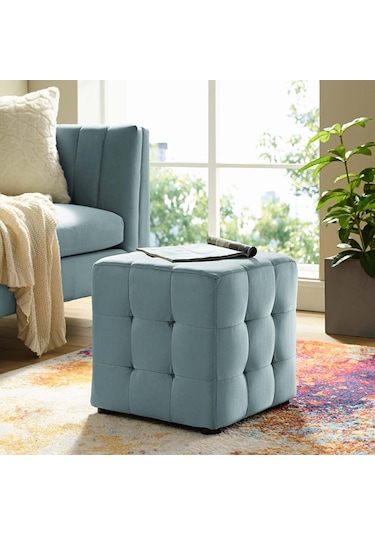 Deccostil Kare Puf Dikişli 45 x 45 Cm